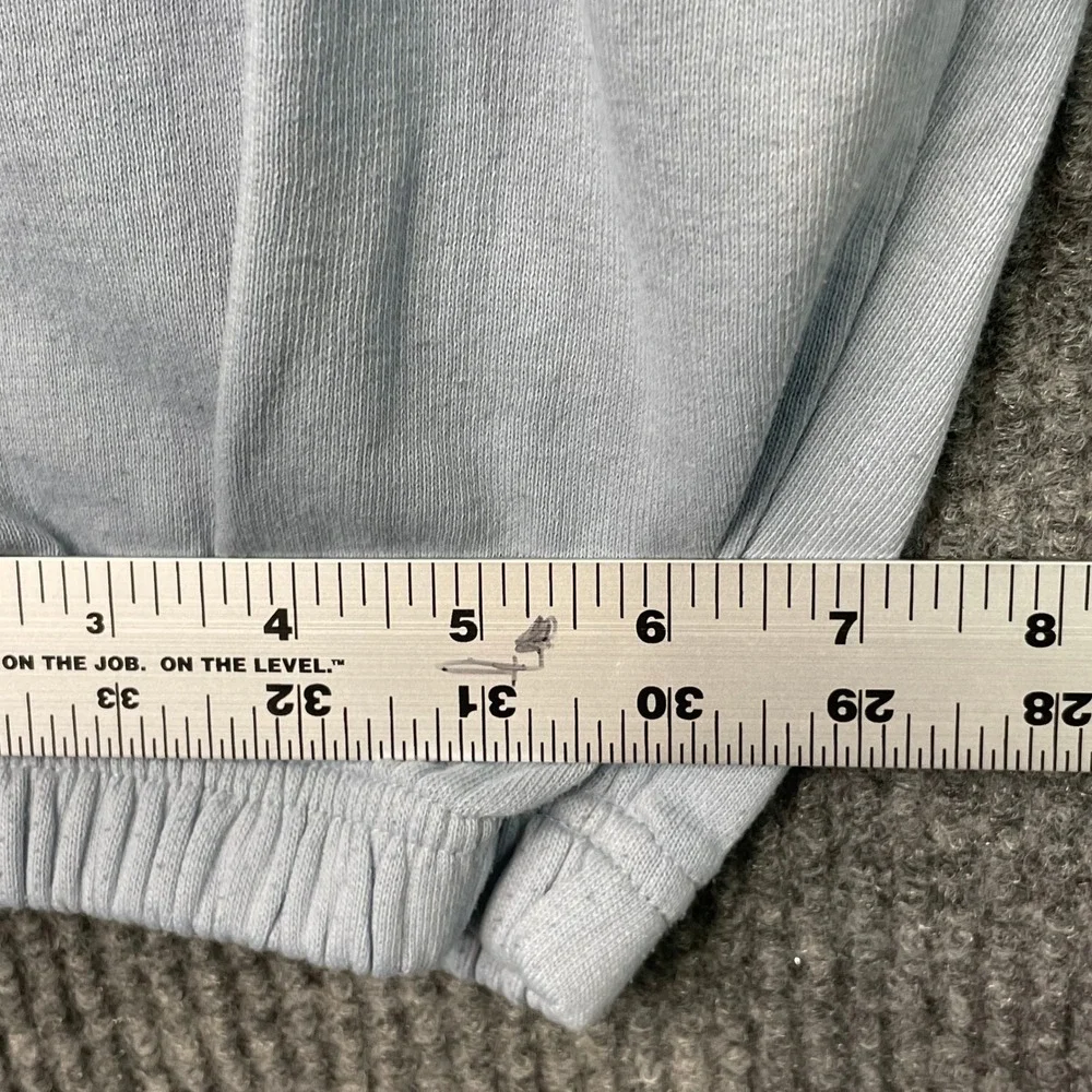 Levi's Sweatpants Mens Large Blue Joggers Fleece Elastic Waist Logo Relaxed